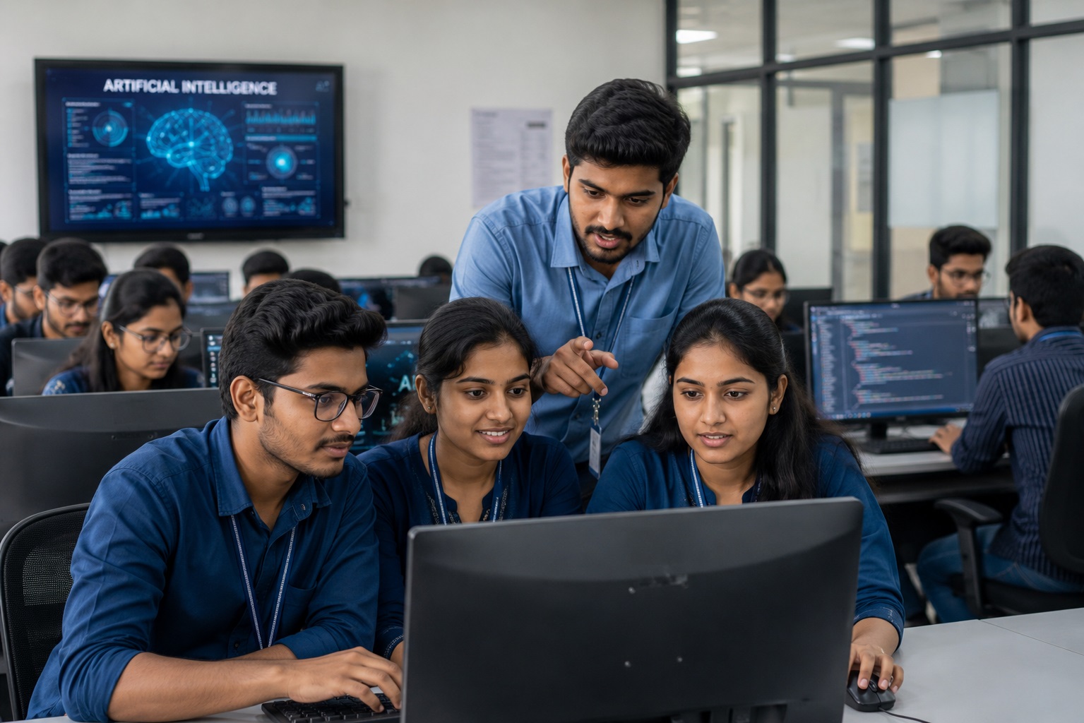 B.Tech in Artificial Intelligence & Data Science at Sharnbasva University