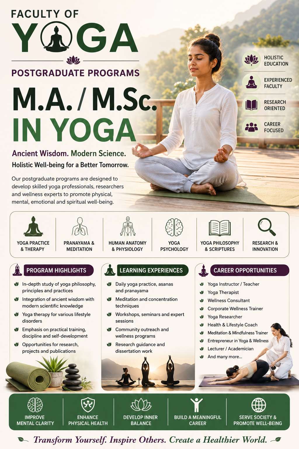 M.A. / M.Sc. in Yoga